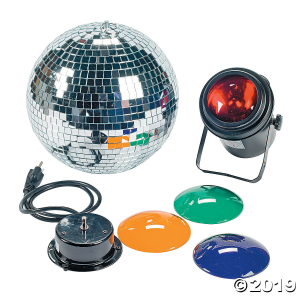 Mirrored Ball Party Light Set (1 Set(s))
