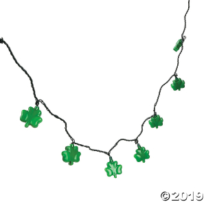 Glowing Shamrock String Lights (1 Set(s))