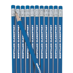 Blue Personalized Pencils (24 Piece(s))
