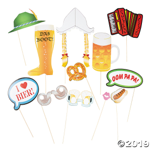 Oktoberfest Photo Stick Props (Per Dozen)