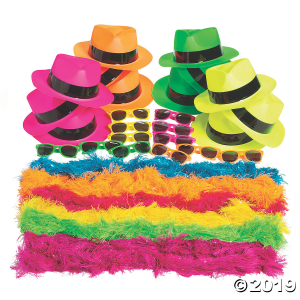Neon Photo Booth Accessory Kit (36 Piece(s))