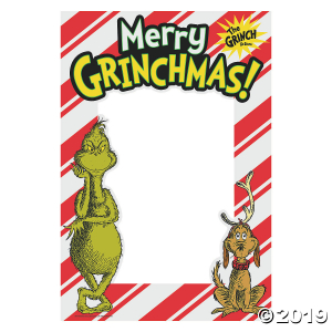 Dr. Seuss The Grinch Instaframe Photo Booth Cutout (1 Piece(s))