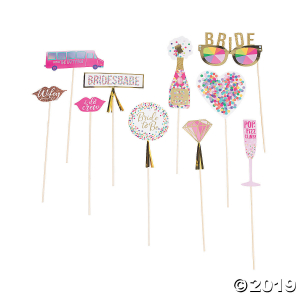 Bachelorette Bash Photo Stick Props (10 Piece(s))