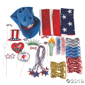 Buy All & Save Patriotic Photo Booth Kit (40 Piece(s))