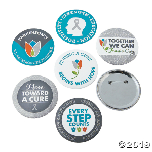 Parkinson's Awareness Buttons (24 Piece(s))