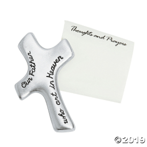 Our Father Palm Cross with Scroll (1 Piece(s))