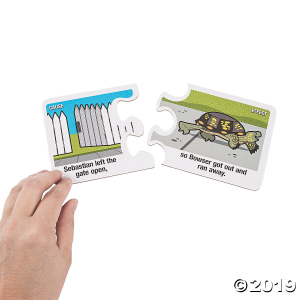 Cause & Effect Self-Checking Puzzles (Makes 25)