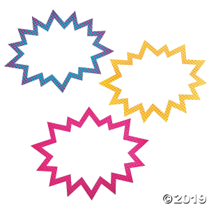 Girl Superhero Photo Booth Props (1 Sheet(s))