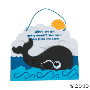 Jonah & the Whale Sign Craft Kit (Makes 12)