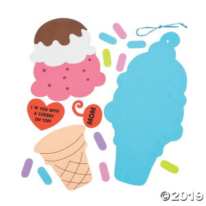 Cherry on Top Mothers' Day Sign Craft Kit (Makes 12)