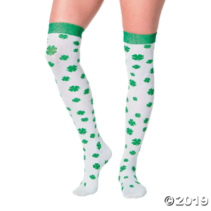 St. Patrick's Day Knee-High Socks (1 Pair)