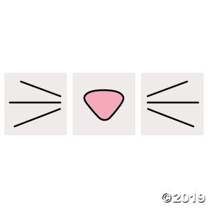 Bunny Face Tattoos (72 Piece(s))