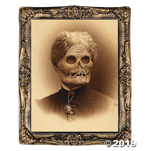 Aunt Hazel Holographic Print Halloween Decoration