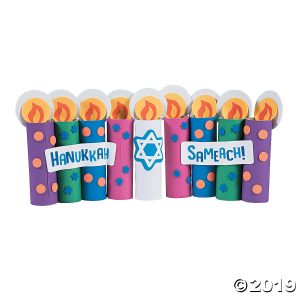 Craft Roll Hanukkah Candle Craft Kit (1 Set(s))