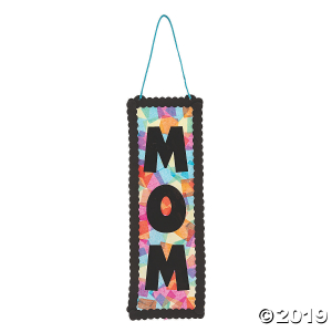 Mother's Day Tissue Paper Sign Craft Kit (Per Dozen)