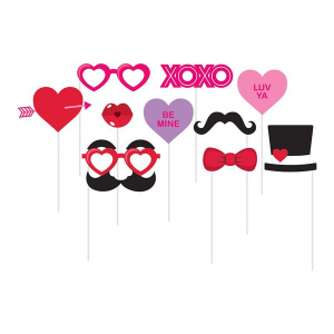 Valentines Photo Prop Kit