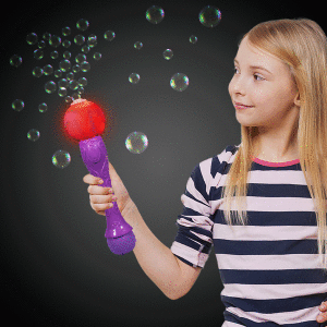 Purple LED Bubble Wand