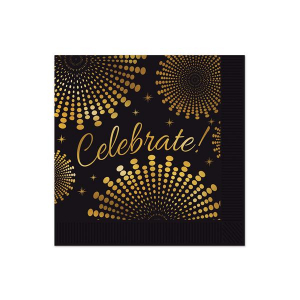 Celebrate Beverage Napkins (Per 16 pack)