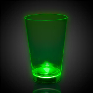 Neon Green LED 12 oz Cup