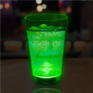 Neon Green LED 12 oz Cup