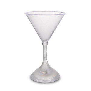 LED 7 oz Martini Glass