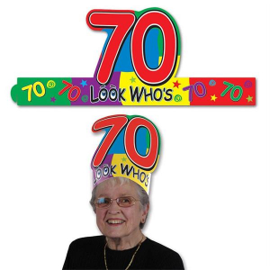Look Whos 70 Crown
