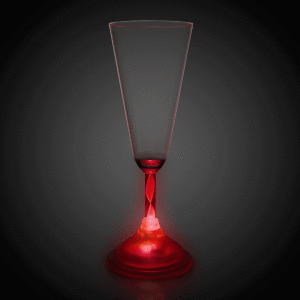LED 7.5 oz Champagne Glass