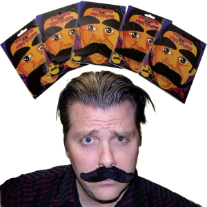 Jumbo Mustaches (Per 12 pack)