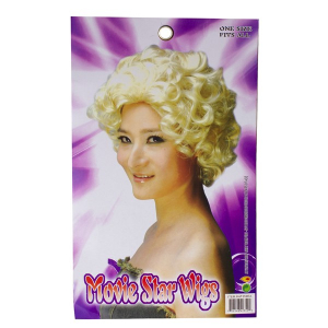 Blonde Curly Wig