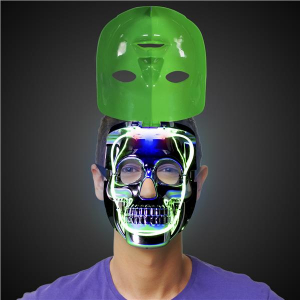 Mardi Gras LED Double Face Mask