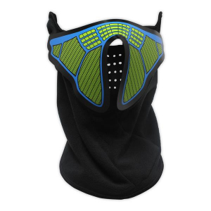 EL Light-Up Sound Activated Face Mask