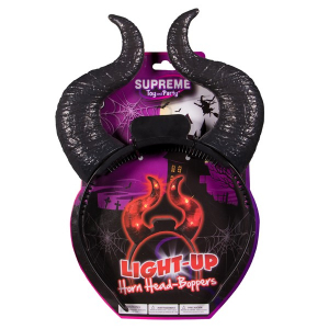 LED Devil Horns Headbopper