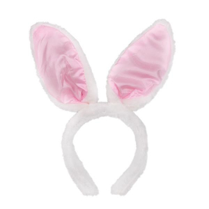 Pink Bunny Ear Headbands (Per 12 pack)