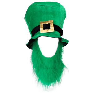 St. Patricks Top Hat With Beard