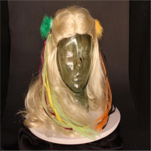 Mardi Gras LED  Ribbon Fascinator