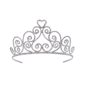 Glitter Heart Tiara