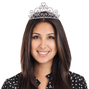 Glitter Heart Tiara