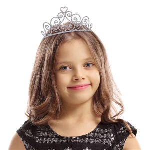 Glitter Heart Tiara