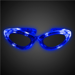 LED Blue Sunglasses