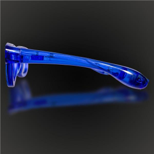 Blue LED Retro Sunglasses