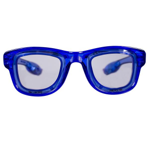 Blue LED Retro Sunglasses