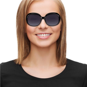 Black Rock Star Glamour Sunglasses (Per 12 pack)