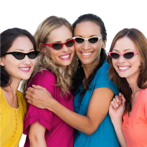 Retro Cat Eye Sunglasses (Per 12 pack)