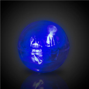 Blue LED Bounce Balls (Per 12 pack)