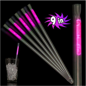 Assorted Color 9' Glow Straws (Per 25 pack)