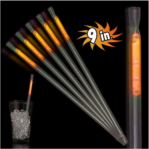 Assorted Color 9' Glow Straws (Per 25 pack)