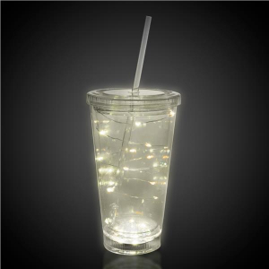LED White String Light Cup