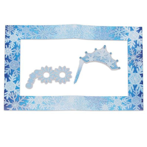 Snowflake Photo Booth Frame