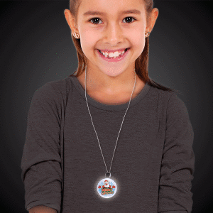 Merry Christmas LED Light-Up Necklace