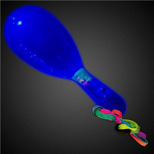 Blue LED Party Maracas (Per 12 Pack)